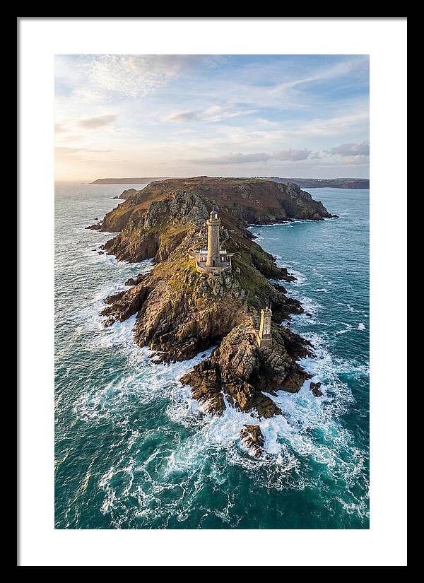 Aerial View Of A Lighthouse