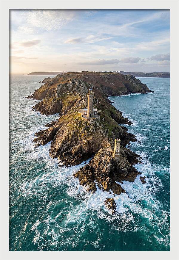 Aerial View Of A Lighthouse