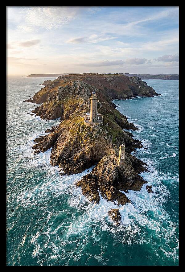 Aerial View Of A Lighthouse
