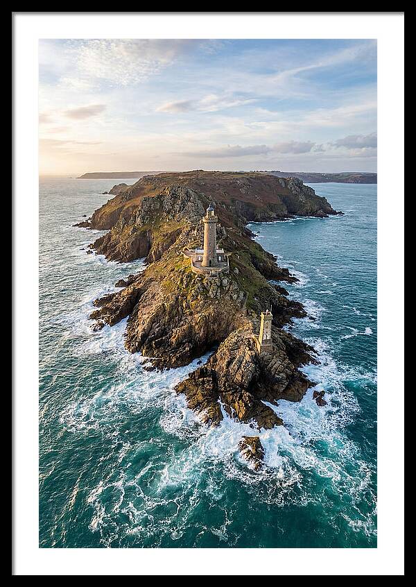 Aerial View Of A Lighthouse