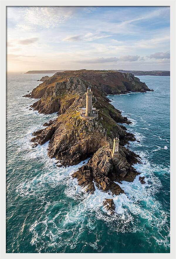 Aerial View Of A Lighthouse