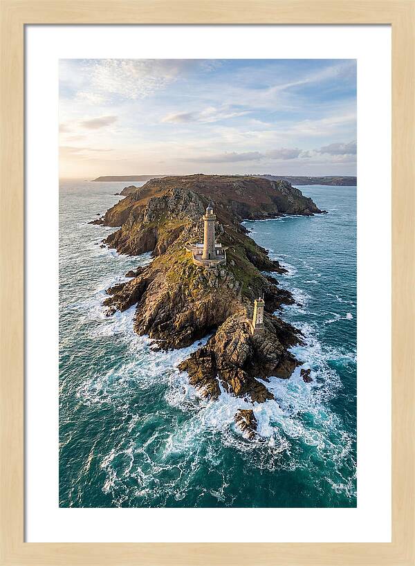 Aerial View Of A Lighthouse