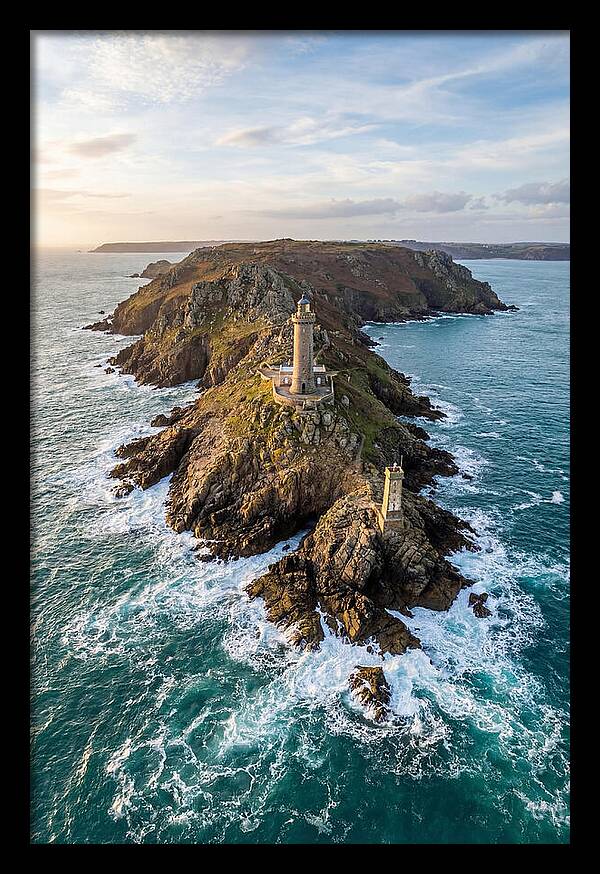 Aerial View Of A Lighthouse