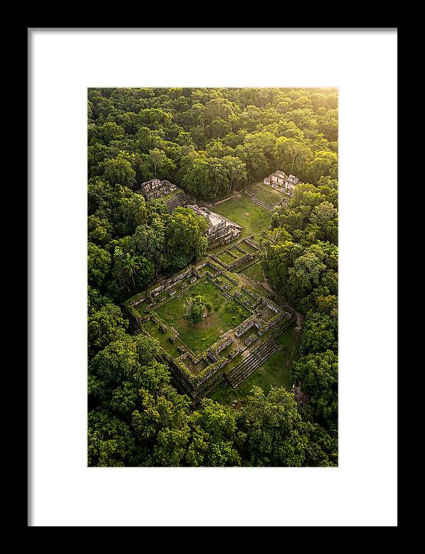 Aerial View Of Ancient Ruins