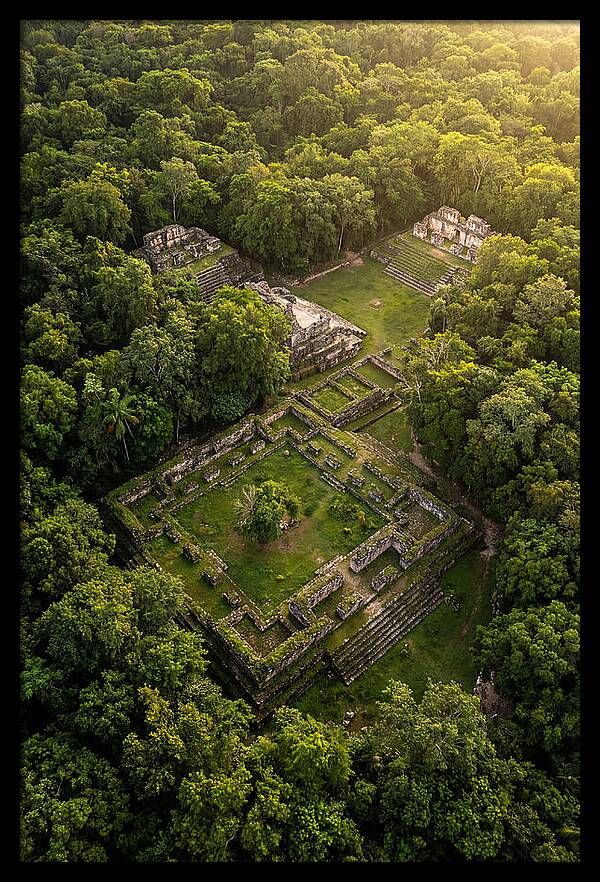 Aerial View Of Ancient Ruins