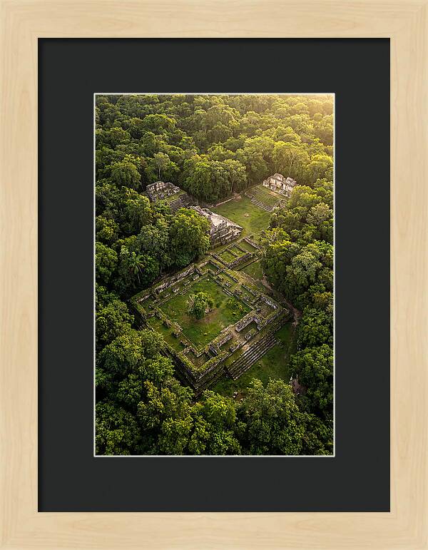 Aerial View Of Ancient Ruins