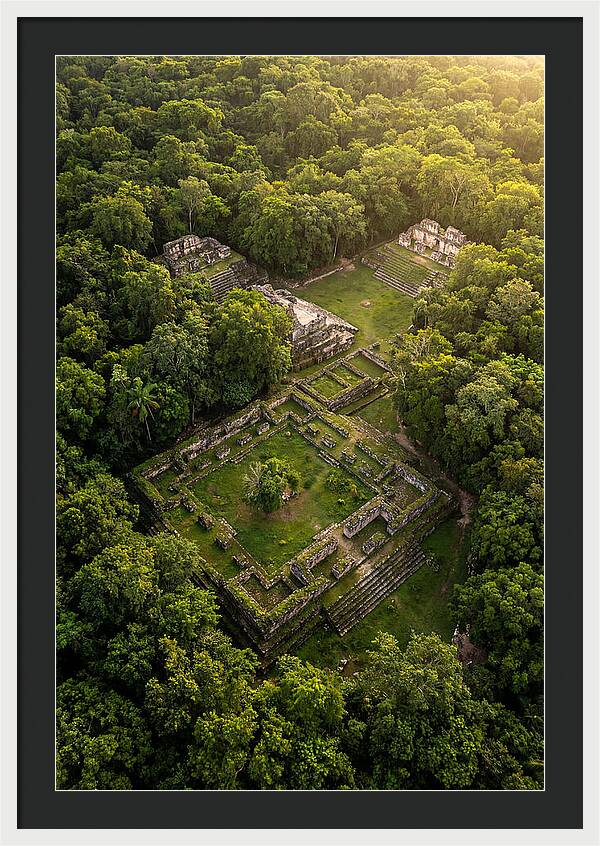 Aerial View Of Ancient Ruins
