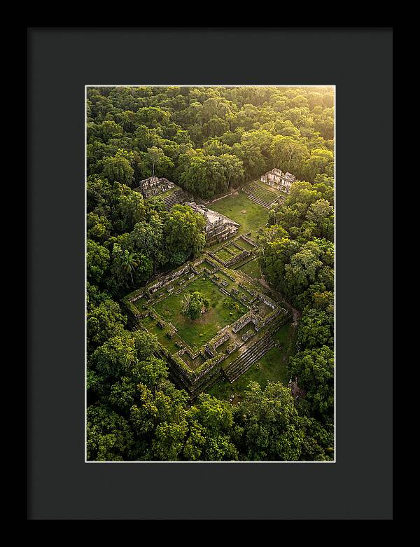 Aerial View Of Ancient Ruins
