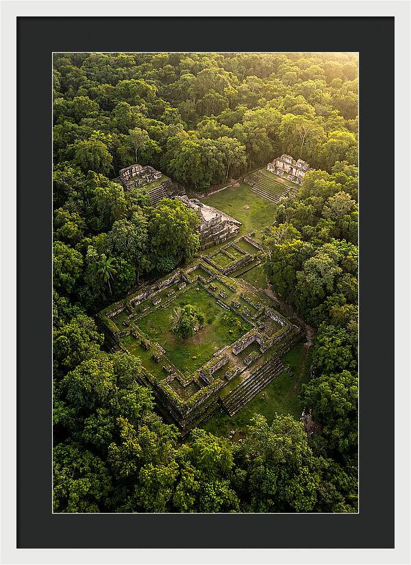 Aerial View Of Ancient Ruins
