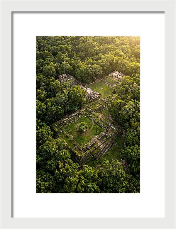 Aerial View Of Ancient Ruins