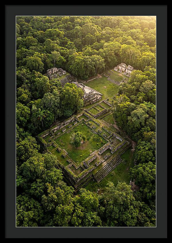 Aerial View Of Ancient Ruins