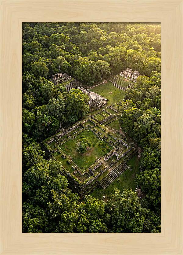 Aerial View Of Ancient Ruins