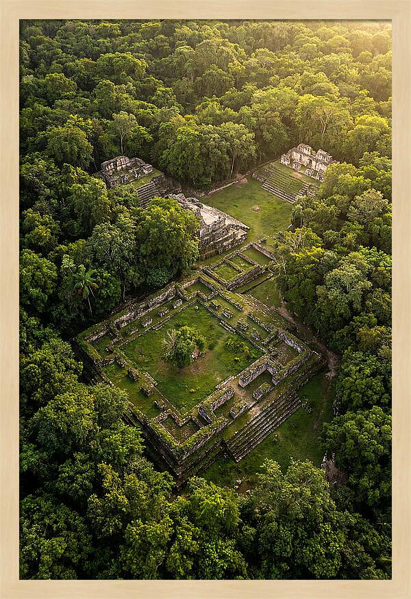 Aerial View Of Ancient Ruins