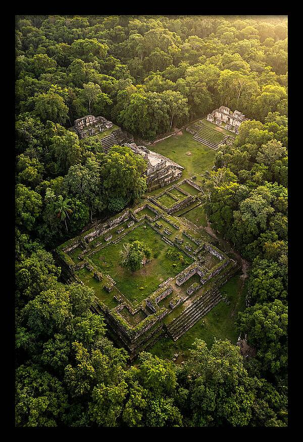 Aerial View Of Ancient Ruins