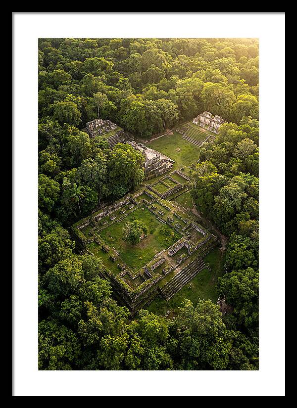 Aerial View Of Ancient Ruins