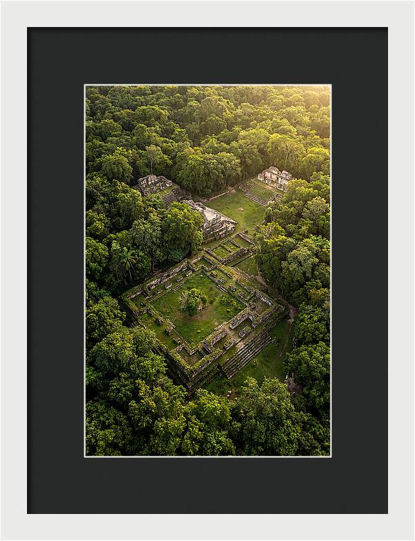 Aerial View Of Ancient Ruins