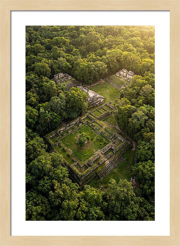 Aerial View Of Ancient Ruins