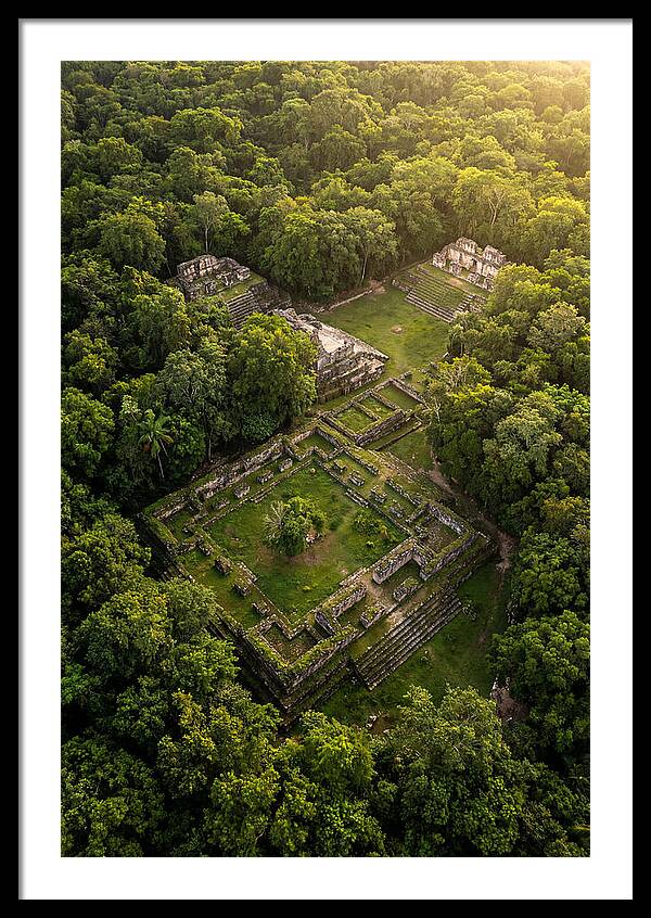 Aerial View Of Ancient Ruins