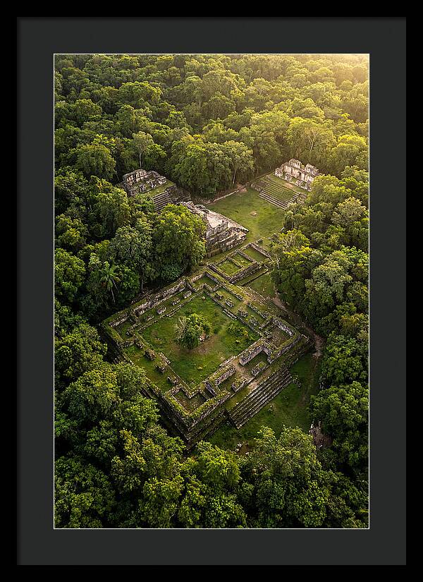 Aerial View Of Ancient Ruins