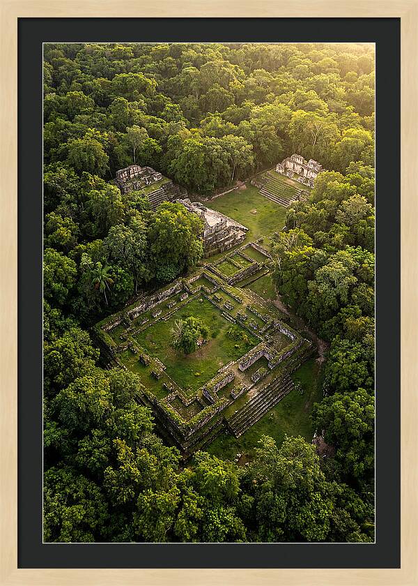 Aerial View Of Ancient Ruins