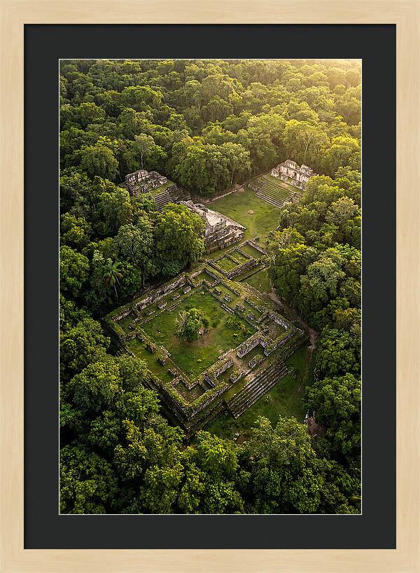 Aerial View Of Ancient Ruins