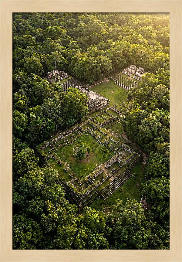 Aerial View Of Ancient Ruins
