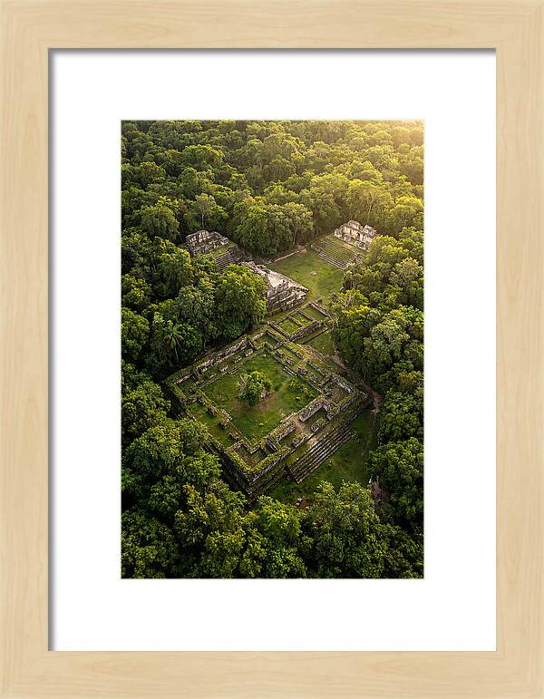 Aerial View Of Ancient Ruins