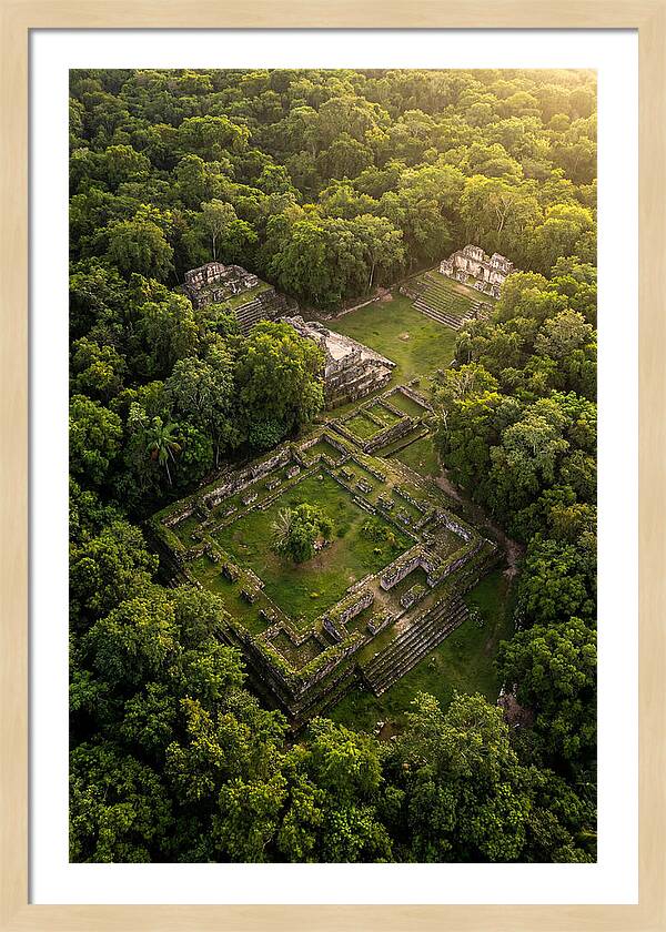 Aerial View Of Ancient Ruins