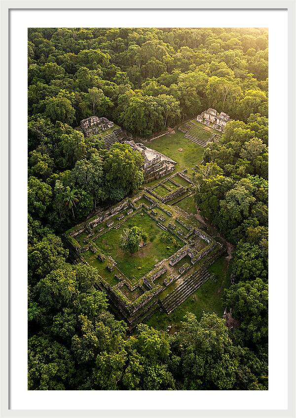 Aerial View Of Ancient Ruins