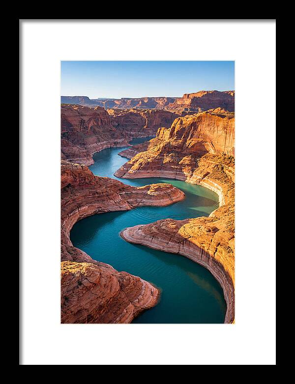 Aerial View Of Canyon Curves