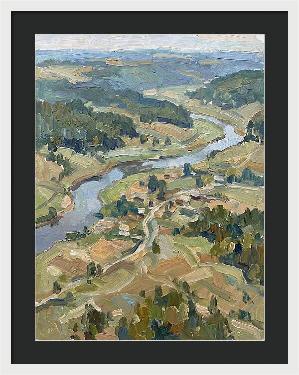 Aerial View Of Serene Landscape