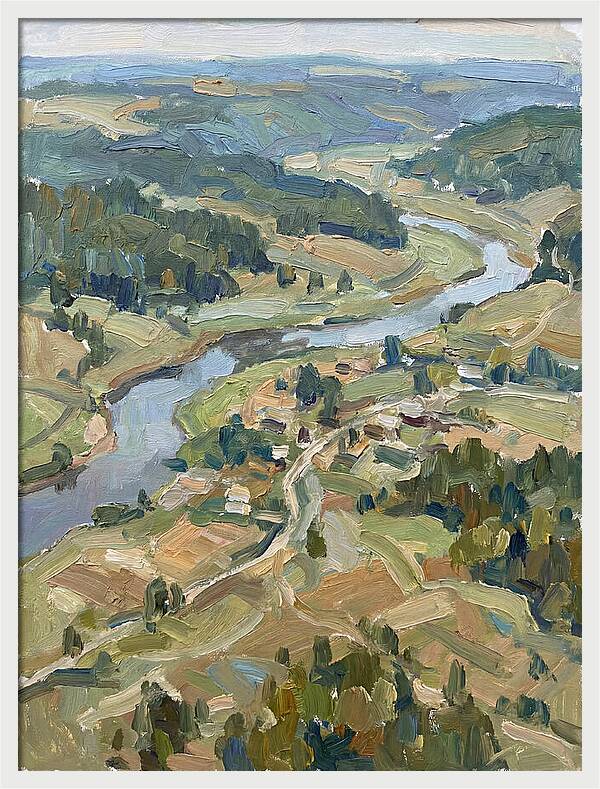 Aerial View Of Serene Landscape