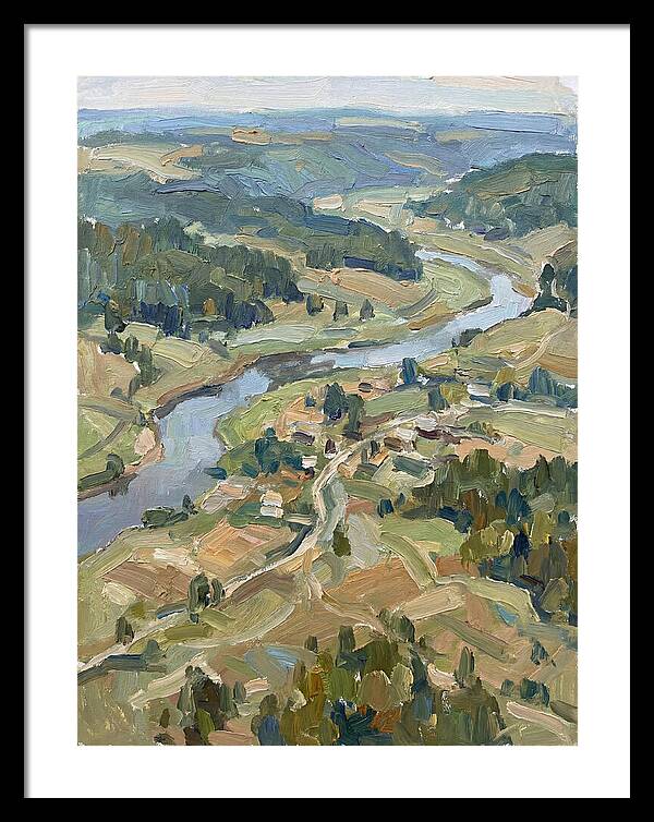 Aerial View Of Serene Landscape