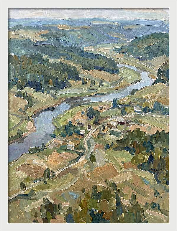Aerial View Of Serene Landscape