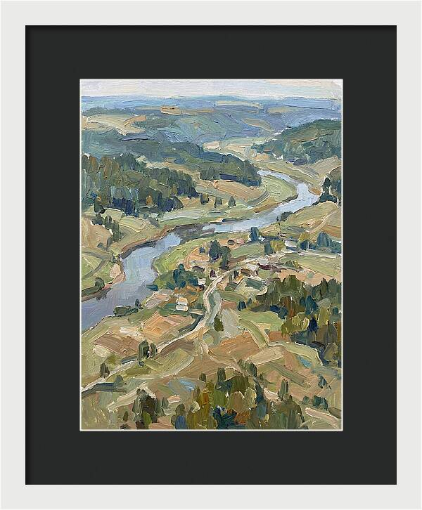 Aerial View Of Serene Landscape
