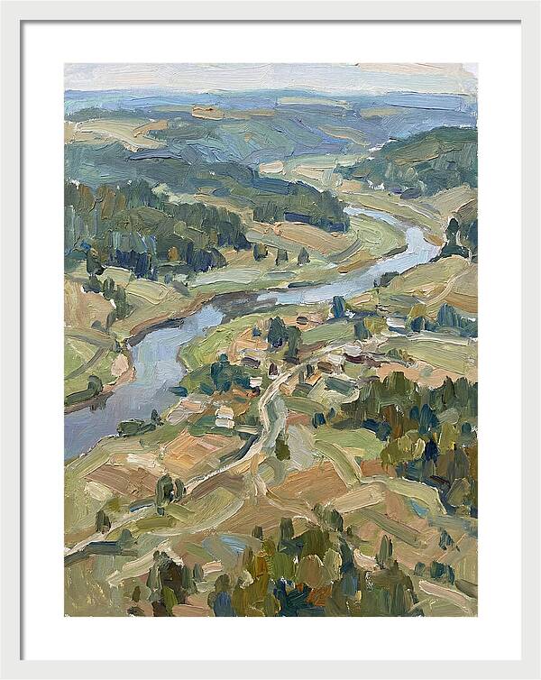 Aerial View Of Serene Landscape