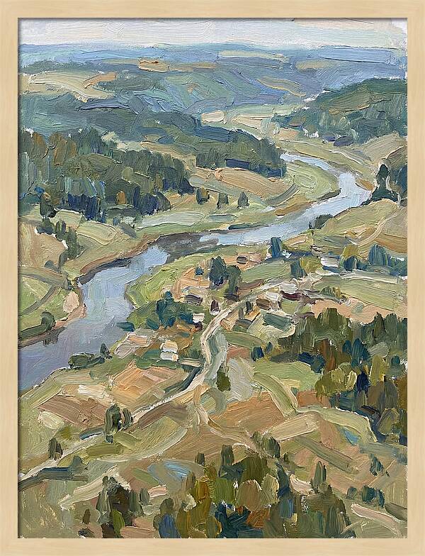 Aerial View Of Serene Landscape