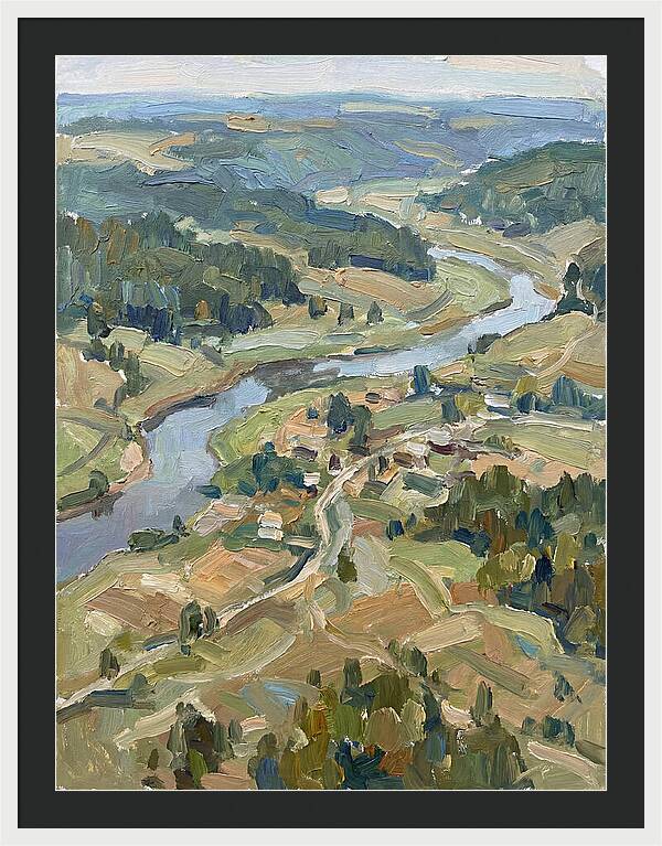 Aerial View Of Serene Landscape