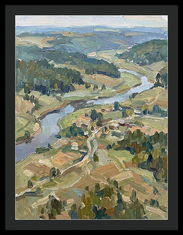 Aerial View Of Serene Landscape