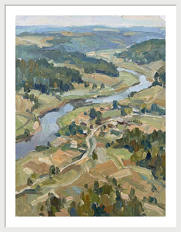 Aerial View Of Serene Landscape
