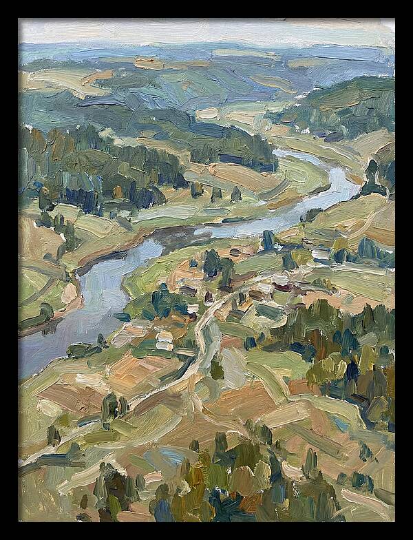 Aerial View Of Serene Landscape