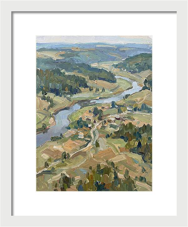 Aerial View Of Serene Landscape