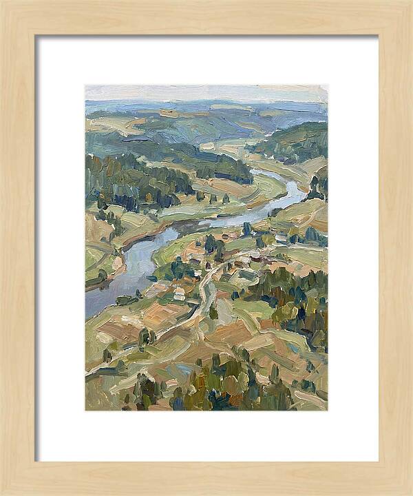 Aerial View Of Serene Landscape