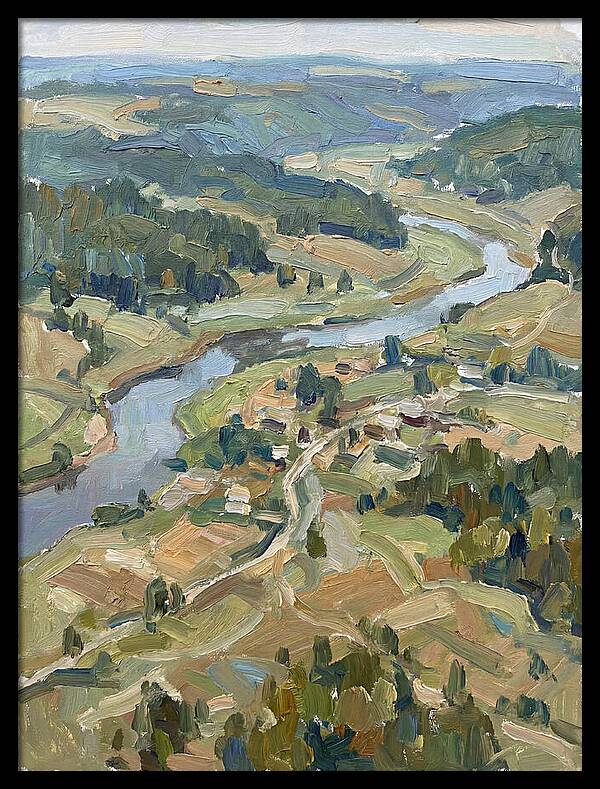 Aerial View Of Serene Landscape