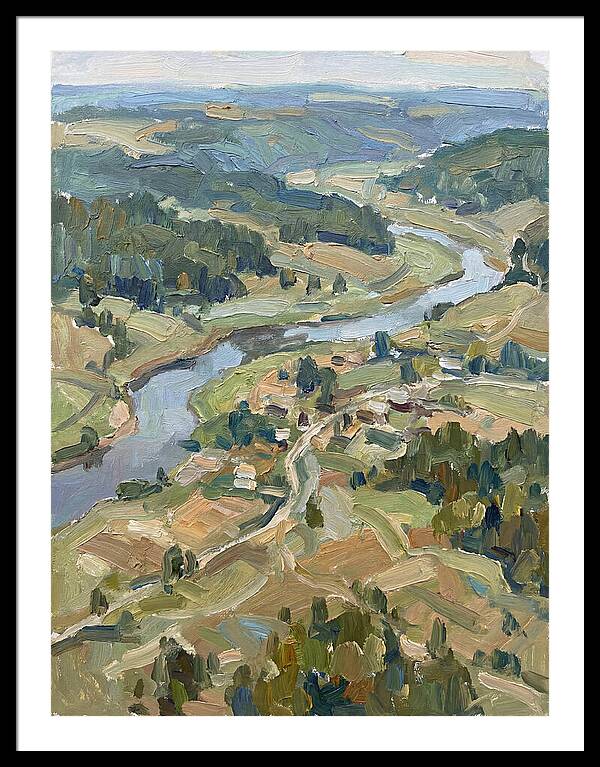 Aerial View Of Serene Landscape