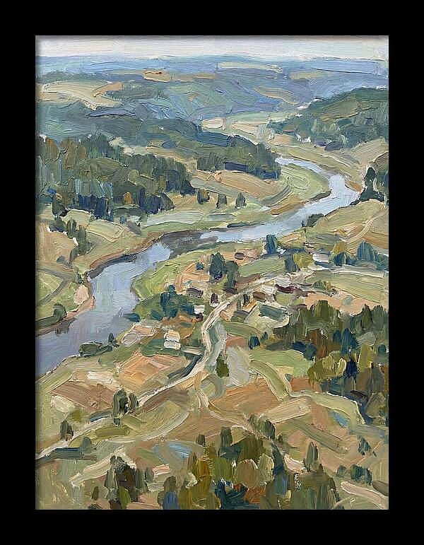 Aerial View Of Serene Landscape