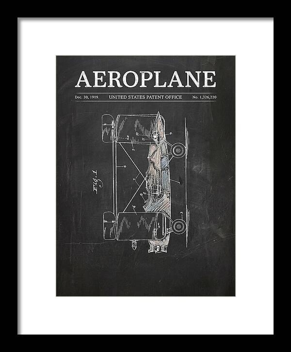 Aeroplane Walling Chalkboard Patent Us1326220