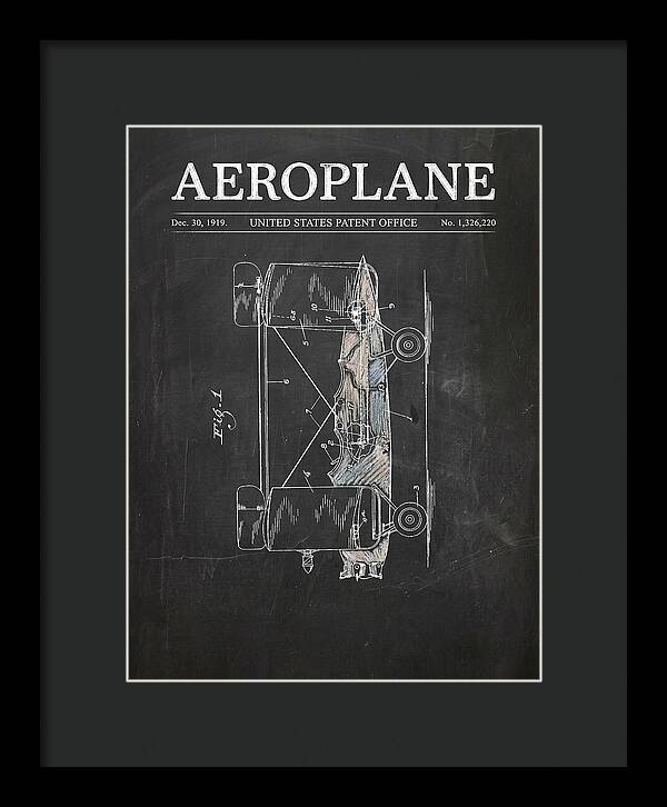 Aeroplane Walling Chalkboard Patent Us1326220