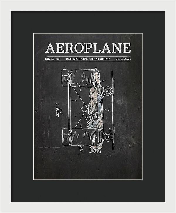 Aeroplane Walling Chalkboard Patent Us1326220