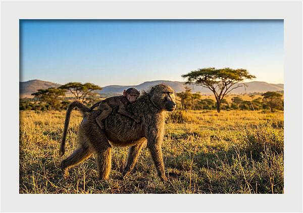 African Baboon Maternal Care